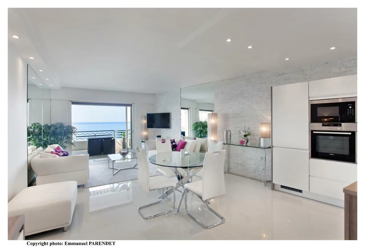 Beautiful Modern Apartment In La Croisette With Sea View Cannes